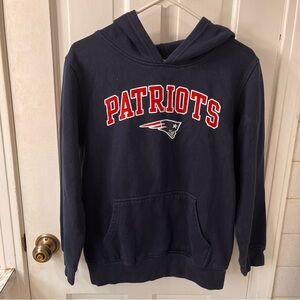 NFL Patriots Dark Blue Kids Hoodie